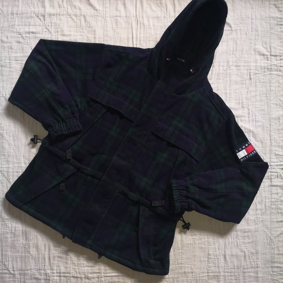 Tommy Hilfiger Other - Vintage Tommy Hilfiger Plaid Fleece Jacket